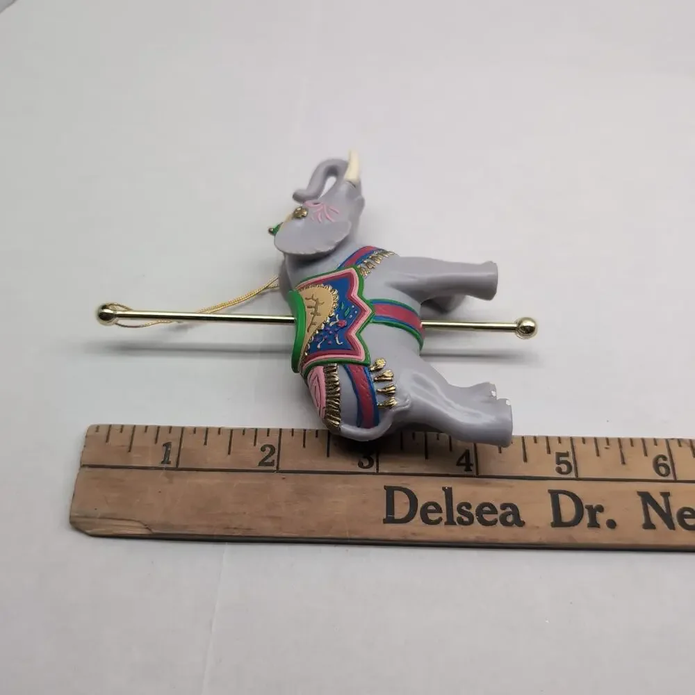 Avon Carousel Ornament Regal Elephant The‎ Gift Collection